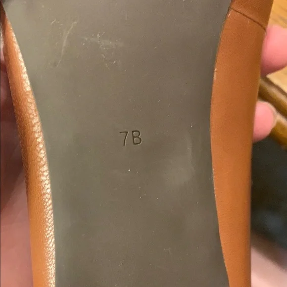 Ralph Lauren Alani Tan Leather Pump Stiletto Heels Pointed Toe - Picture 15 of 16